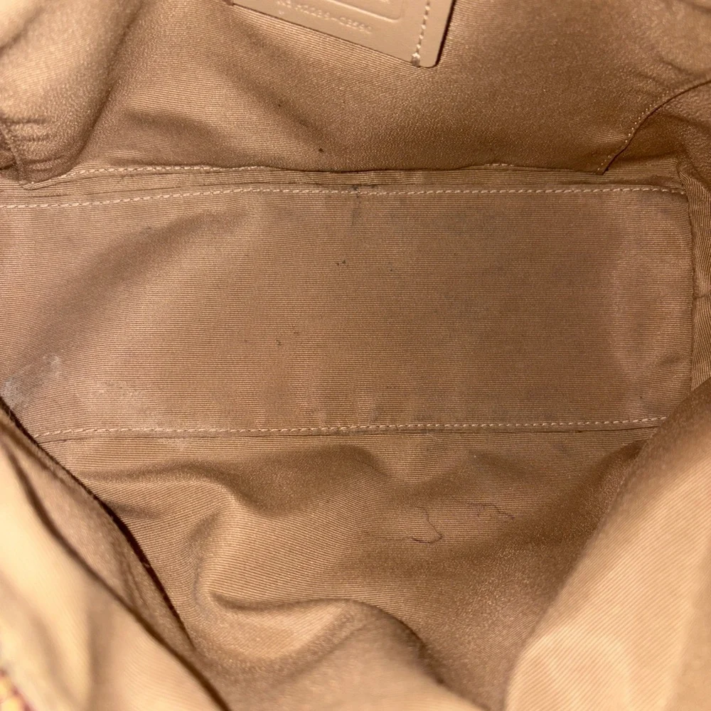 COACH White/Cream Color Clara Shoulder Bag With Shooting Star Print - Picture 9 of 9